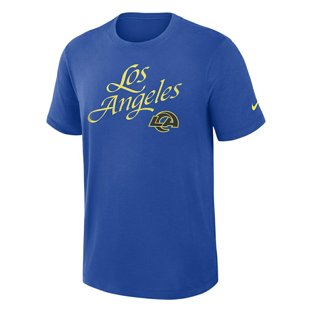 Los Angeles Rams 2025 Rivalries Dri-FIT Slub NFL T-Shirt Blue Taass sale