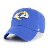 Los Angeles Rams '47 Clean Up Adjustable NHL Cap Blue Fashion