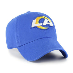 Los Angeles Rams '47 Clean Up Adjustable NHL Cap Blue Fashion