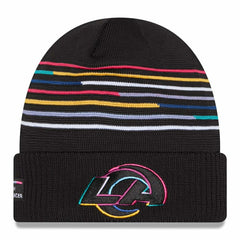 Los Angeles Rams 2025 NFL Crucial Catch New Era Knit Hat Taass US