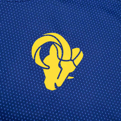 Los Angeles Rams 2025 NFL Sideline Nike Dri-FIT Coach UV Top Blue Taass US