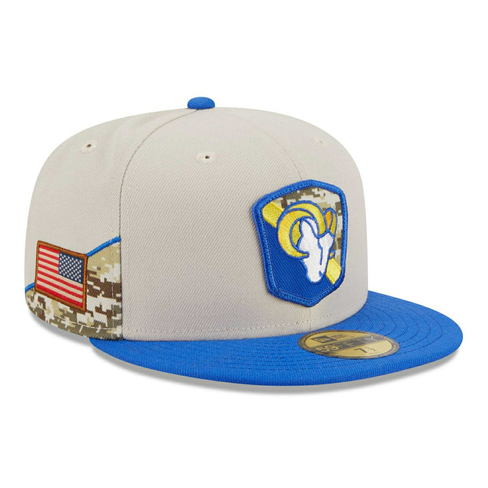 Los Angeles Rams 2023 NFL Salute to Service New Era 59FIFTY Fitted Cap Classic