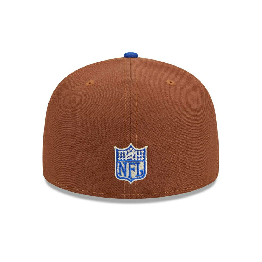 Los Angeles Rams Harvest New Era 59FIFTY Fitted NFL Cap Brown Fashion