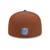 Los Angeles Rams Harvest New Era 59FIFTY Fitted NFL Cap Brown Fashion