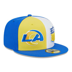 Los Angeles Rams On-Field 2023 NFL Sideline New Era 59FIFTY Fitted Cap Taass sale