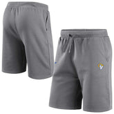 Los Angeles Rams Primary Logo NFL Sweat Shorts Gray Taass for sale