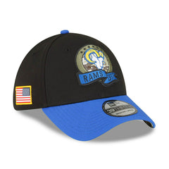 Los Angeles Rams 2022 NFL On-Field Salute to Service New Era 39THIRTY Flex Cap Taass sale