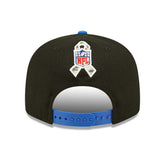 Los Angeles Rams 2022 NFL On-Field Salute to Service New Era 9FIFTY Snapback Cap Fashion