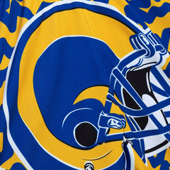 Los Angeles Rams Mitchell & Ness Jumbotron 2.0 NFL Shorts Taass for sale