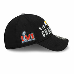 Los Angeles Rams Super Bowl LVI Champions Locker Room New Era 9FORTY NFL Cap Taass sale