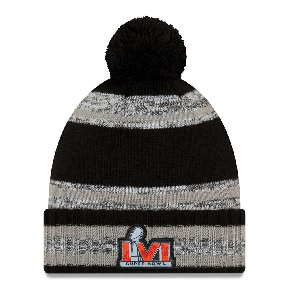 Los Angeles Rams Super Bowl LVI Champions Parade New Era NFL Knit Hat Taass for sale