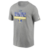 Los Angeles Rams Super Bowl LVI Champions Locker Room Nike NFL T-Shirt Taass US