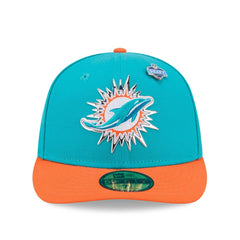 Miami Dolphins 2026 NFL Draft Pre-Curved 59FIFTY Fitted Cap Classic