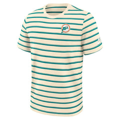 Miami Dolphins Rewind Striped Club NFL T-Shirt Taass for sale