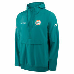 Miami Dolphins Historic Nike Sideline Half-Zip Anorak NFL Jacke Aqua Lifestyle