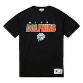 Miami Dolphins NFL Throw it Back T-Shirt Black Taass for sale