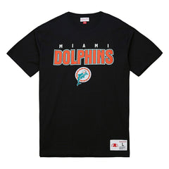 Miami Dolphins NFL Throw it Back T-Shirt Black Taass for sale