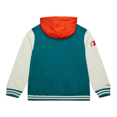 Miami Dolphins Courtside Fleece Full-Snap NFL Jacket Taass US