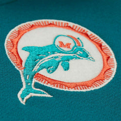 Miami Dolphins Courtside Fleece Full-Snap NFL Jacket Taass US
