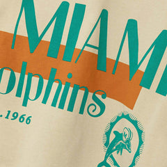 Miami Dolphins L&L '76 Classics NFL Hoodie Beige Fashion