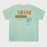 Miami Dolphins L&L '89 Classics NFL T-Shirt Mint Green Lifestyle