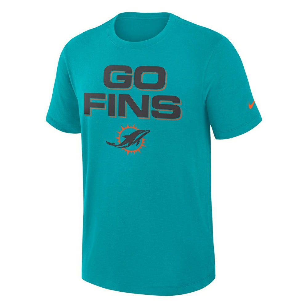 Miami Dolphins 2025 Rivalries Dri-FIT Slub NFL T-Shirt Aqua Taass US