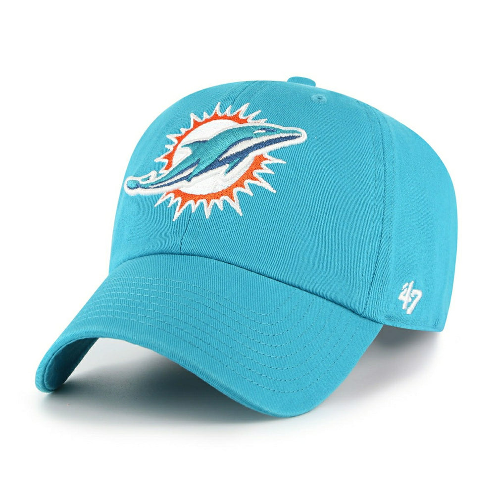 Miami Dolphins '47 Clean Up Adjustable NHL Cap Aqua Fashion
