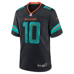 Tyreek Hill #10 Miami Dolphins 2025 Rivalries Game NFL Jersey Navy Classic