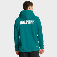 Miami Dolphins 2025 NFL Sideline Nike Vintage Alternate Hoodie Aqua Lifestyle