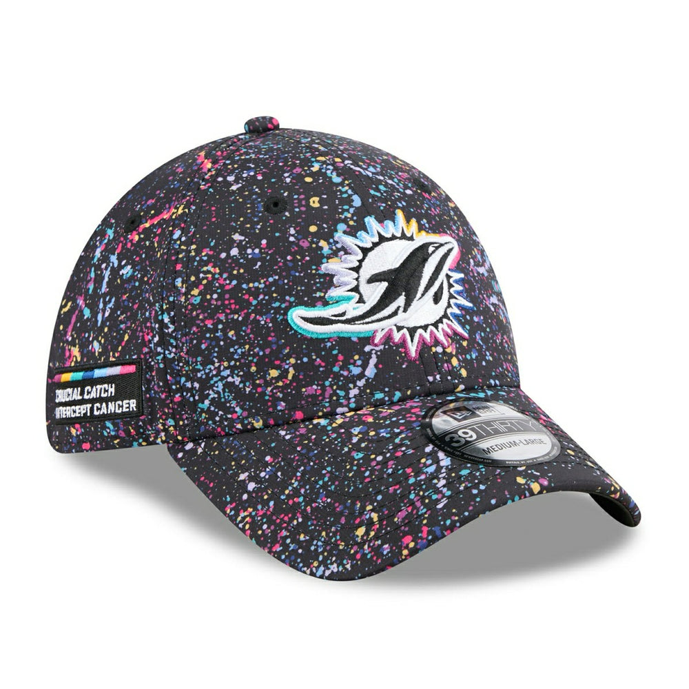 Miami Dolphins 2025 NFL Crucial Catch 39THIRTY Flex Cap Fashion