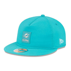 Miami Dolphins 2025 NFL On-Field Sideline 59FIFTY A-Frame Fitted Cap Aqua Taass for sale