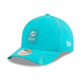 Miami Dolphins 2025 NFL On-Field Sideline 9FORTY M-Crown Cap Aqua Taass sale