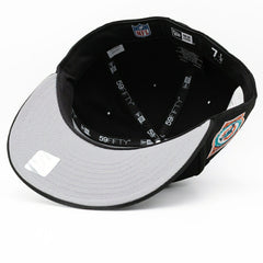 Miami Dolphins Perfect Season Anniversary 59FIFTY Fitted NFL Cap Black Taass for sale