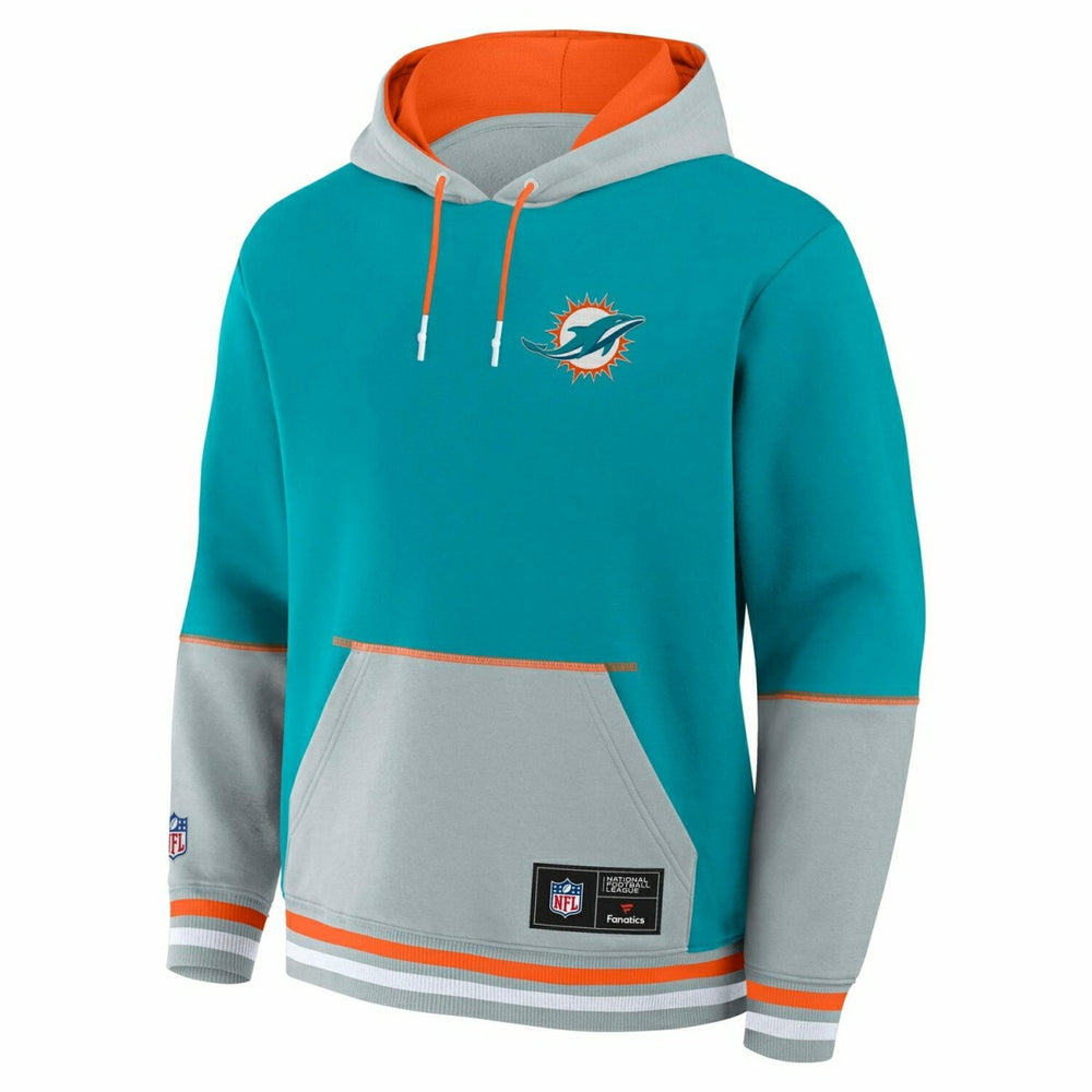 Miami Dolphins Foundation NFL Hoodie Aqua Fashion