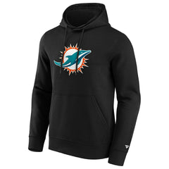 Miami Dolphins Primary Logo Hoodie Black Lifestyle