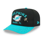 Miami Dolphins 2025 NFL Draft New Era 59FIFTY A-Frame Fitted Cap Black Classic