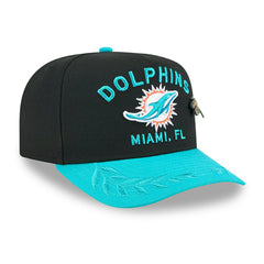 Miami Dolphins 2025 NFL Draft New Era 59FIFTY A-Frame Fitted Cap Black Classic