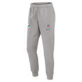 Miami Dolphins 2024 NFL Sideline Nike Club Sweat Pants Gray Taass US