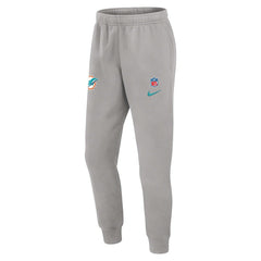 Miami Dolphins 2024 NFL Sideline Nike Club Sweat Pants Gray Taass US
