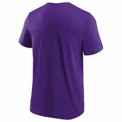 Minnesota Vikings Primary Logo NFL T-Shirt Purple Lifestyle