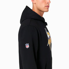 Minnesota Vikings Logo Hoodie NFL Sweatshirt Black Taass for sale