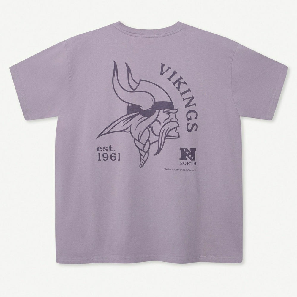 Minnesota Vikings L&L '89 Classics NFL T-Shirt Purple Classic