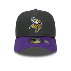 Minnesota Vikings E-Frame Trucker NFL Cap Dark Gray Taass sale