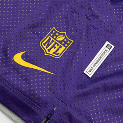 Minnesota Vikings 2025 NFL Sideline Reversible Mesh Nike Dri-FIT Shorts Purple Taass US