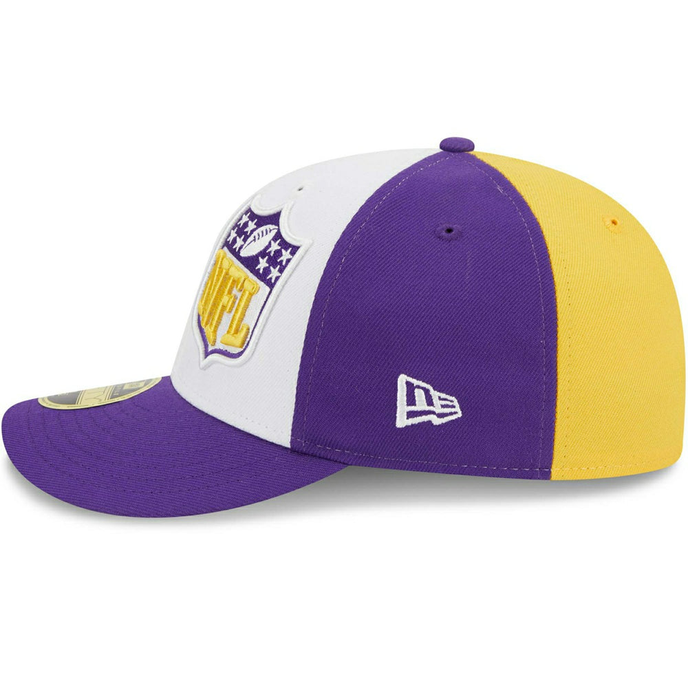 Minnesota Vikings 2023 NFL Sideline New Era Low Profile 59FIFTY Fitted Cap Fashion