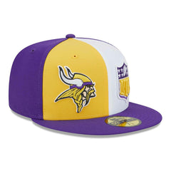 Minnesota Vikings On-Field 2023 NFL Sideline New Era 59FIFTY Fitted Cap Lifestyle