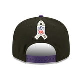 Minnesota Vikings 2022 NFL On-Field Salute to Service New Era 9FIFTY Snapback Cap Taass for sale