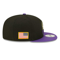 Minnesota Vikings 2022 NFL On-Field Salute to Service New Era 9FIFTY Snapback Cap Taass for sale