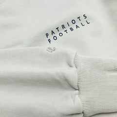 New England Patriots L&L '96 Classics NFL Crewneck Sweater Gray Lifestyle