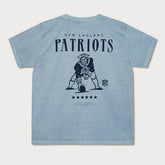 New England Patriots L&L '89 Classics NFL T-Shirt Blau Fashion
